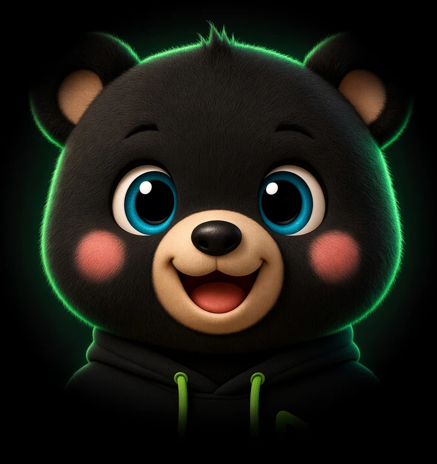 The GGCoco Studios bear